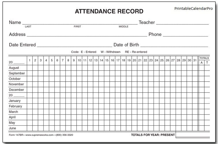 attendance tracking software free